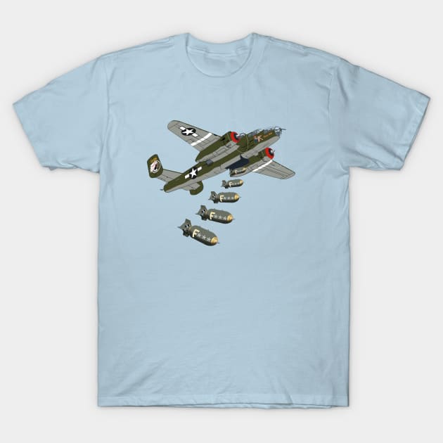 F-Bomber T-Shirt by DistractedGeek